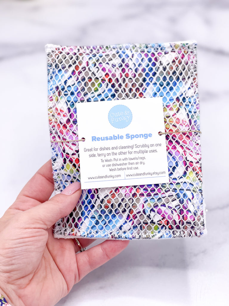 Reusable Unsponge- Choose your print and set