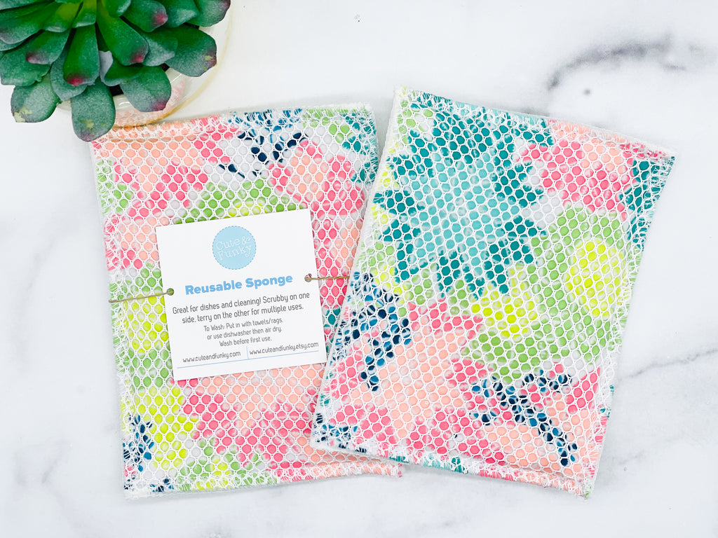 Reusable Unsponge- Choose your print and set