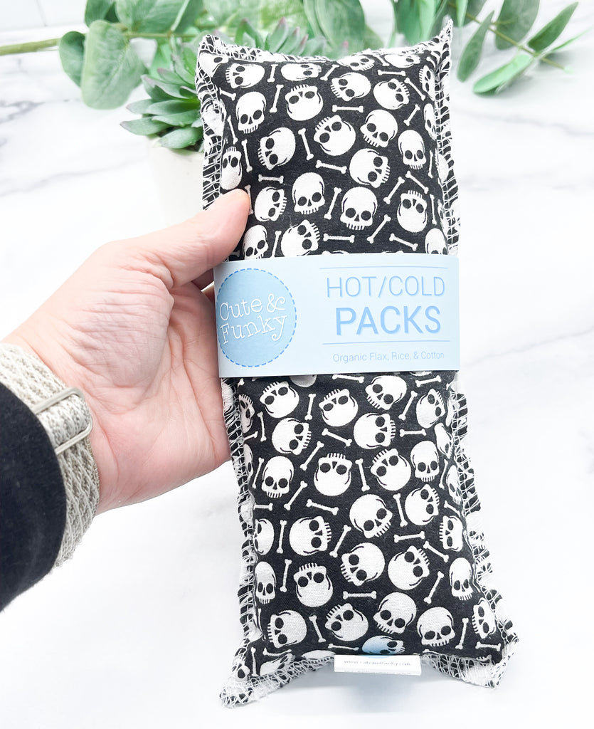 Long Hot/Cold Organic Flax and Rice Packs- Fluffies