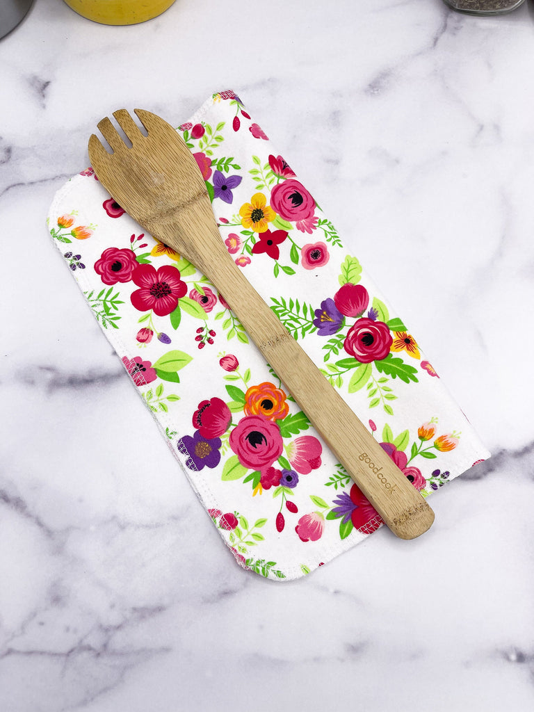 Paperless Towels, Watermelon Print, Zero Waste Kitchen Cloths, Reusable Cloth paper towel Replacements, Sustainable gift, Large Cloth Wipes - Cute and Funky