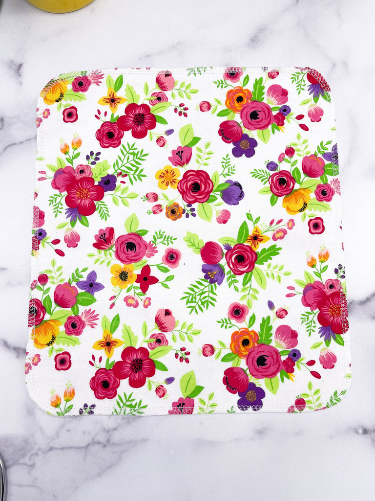 Paperless Towels, Watermelon Print, Zero Waste Kitchen Cloths, Reusable Cloth paper towel Replacements, Sustainable gift, Large Cloth Wipes - Cute and Funky
